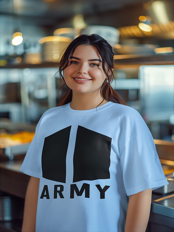 Womens Oversized BTS Army Tshirt